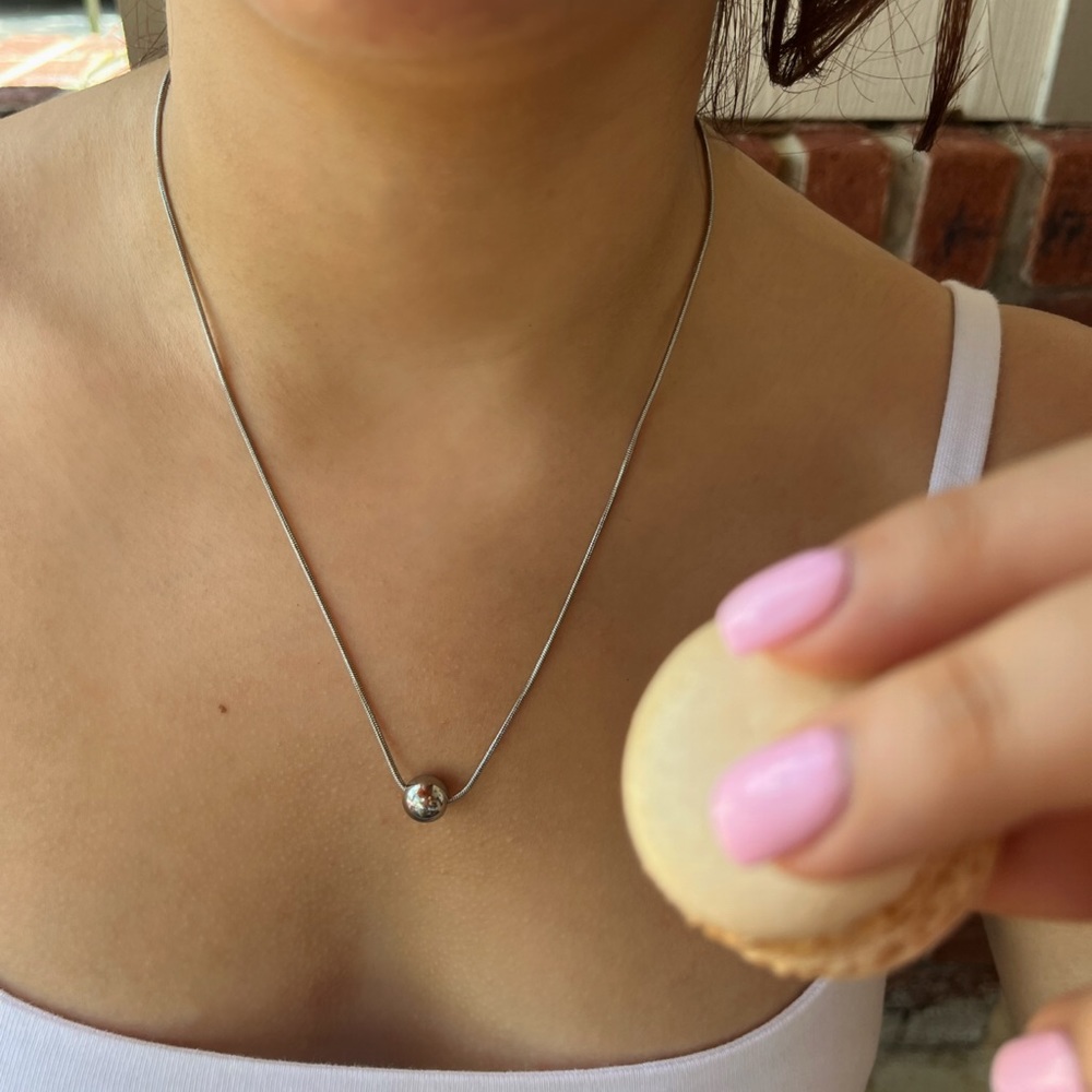 Orb Necklace Silver 925